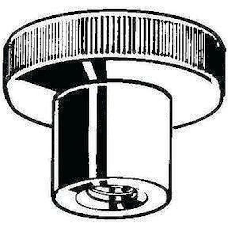 ECROU MOLETE HAUT 466 - M 6 - IN A1