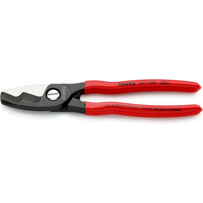 COUPE-CÂBLES DOUBLE TRANCH. 95 11 - 200MM   KNIPEX