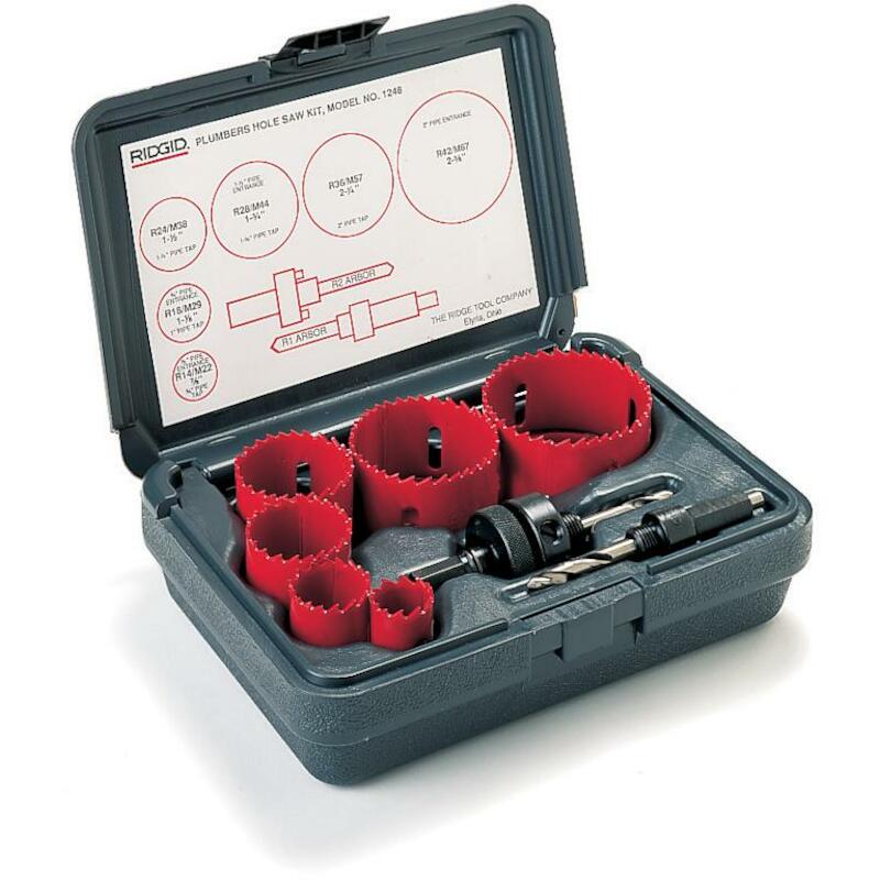 JEU DE SCIES CLOCHES ÉLECTR.1249 (8PCS)     RIDGID