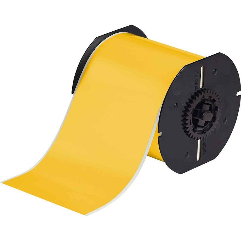 RUBAN D'IMPR.VINYL JAUNE    142032 101MMX30,4M