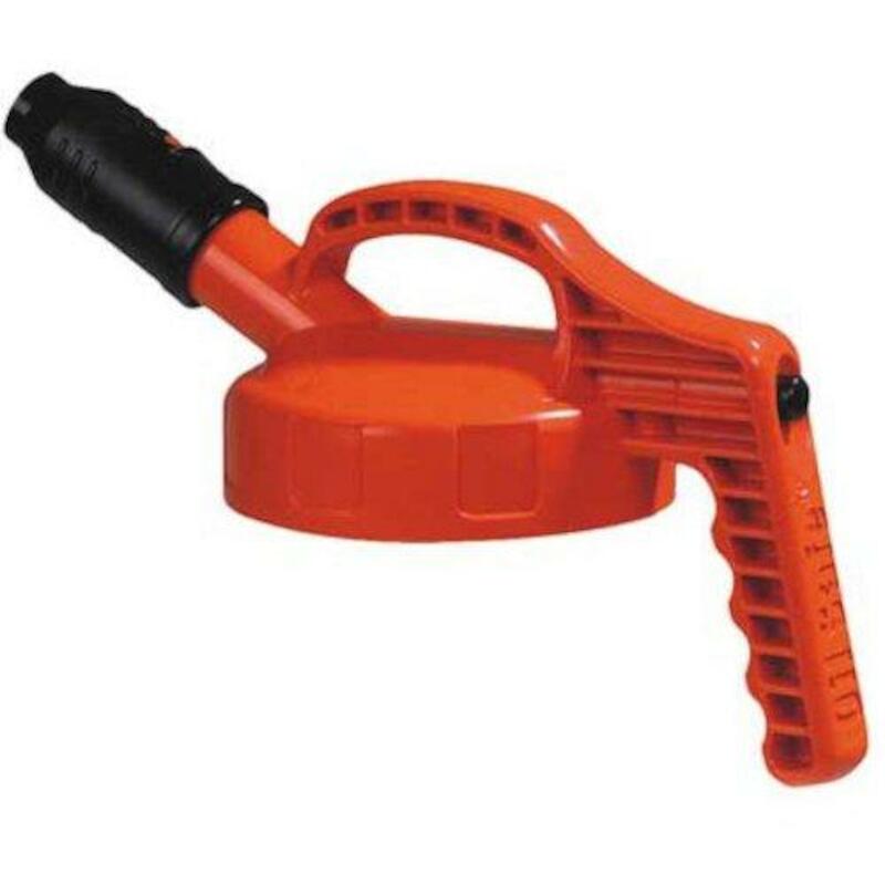 COUVERCLE A BEC COURT ORANGE     09729    OIL SAFE