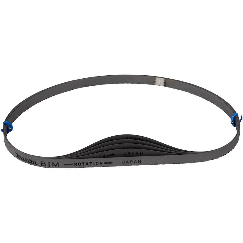 LAMES 730 MM POUR PVC, MÉTAL NON-FERREUX, ACIER ET FONTE POUR SCIE À RUBAN PORTATIVE - E-04123 - MAKITA