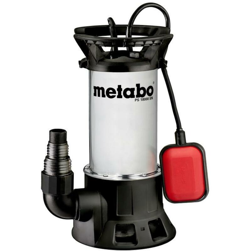 VUILWATERPOMP 1100W         PS 18000 SN     METABO