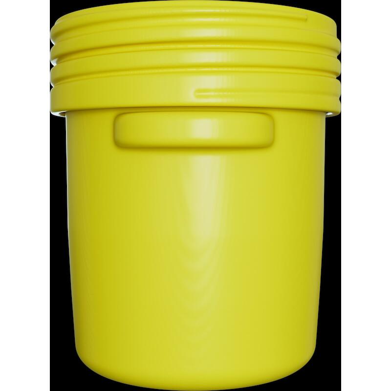 FÛT + COUVERCLE HDPE 75,7L  EDR16500YL JAUNE EAGLE
