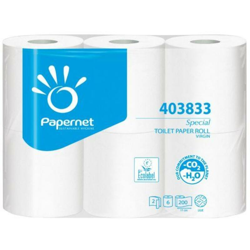 PAPIER TOILETTE 200 COUPONS 403833 (96 RL)PAPERNET