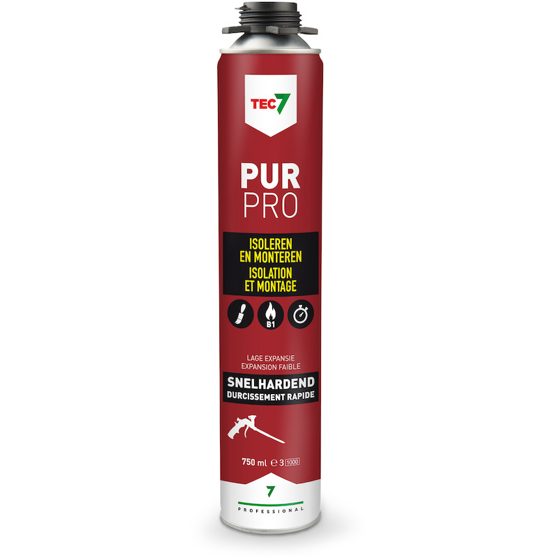 MOUSSE POLYURETHANE    PLUS PUR PRO - 750ML   TEC7