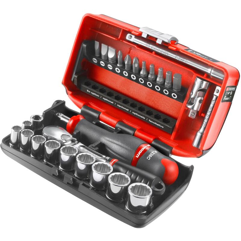 HANDDOPP.SET STOFD.(12K)1/4"RL.NANO112       FACOM
