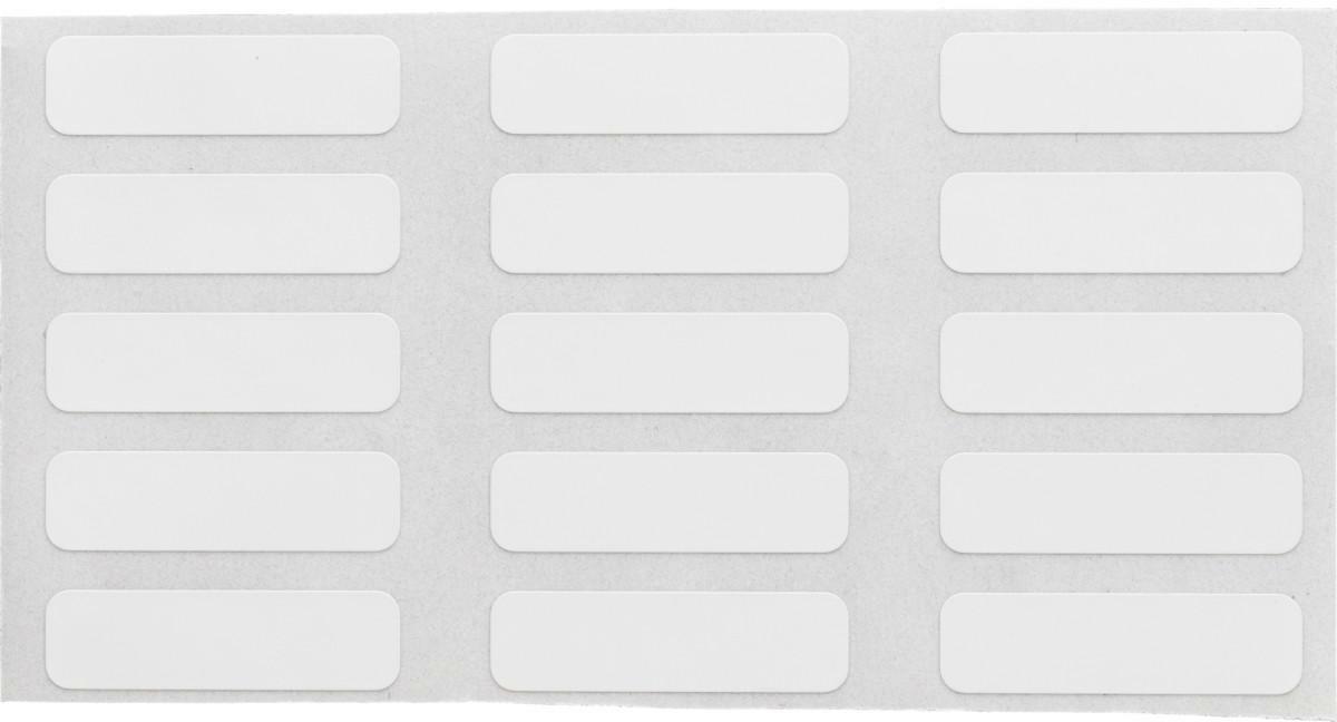 ÉTIQUETTE - BRADY 134271 - VIERGE BLANC BRILLANT 22.86MM X 6.35 MM (10000 EA)