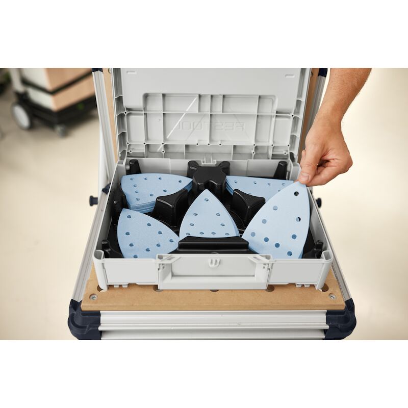 SCHUURMIDDEL-SYSTAINER³ SYS-STF DELTA GR-SET GRANAT - 578195 - FESTOOL
