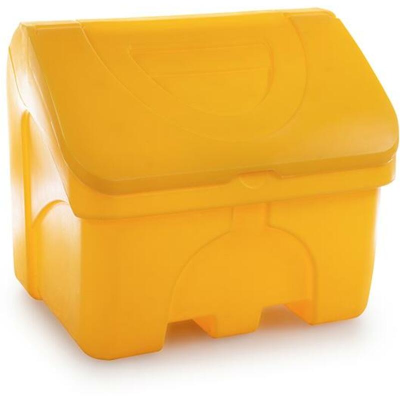 BAC À SEL JAUNE 400L        1000X755X885MM PLASTIB