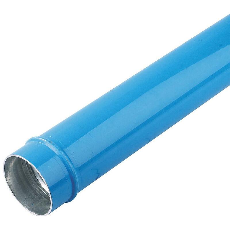ALU-BUIS BLAUW 72,3X76,3    TA06 L1 04 (L=6M)TRANS