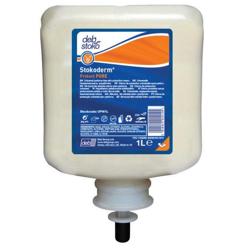 CRÈME PROT.CUTAN.CART/1L    STOKODERM PROTECT PURE