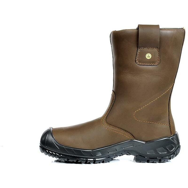 WINTERLAARS ESD S3S BRUIN   RIGGER BOOT   50 ELTEN