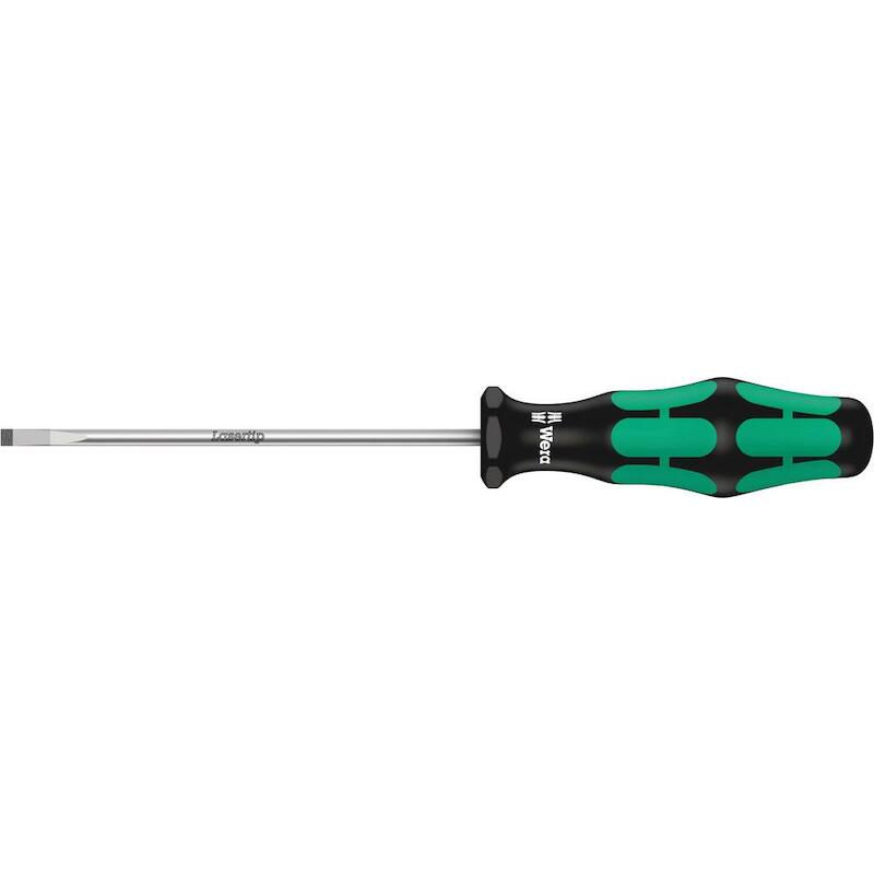 WERA 335 ZAAGSNEDE SCHROEVENDRAAIER, ELECTRICIËN KLING (0,4 x 2,5 x 75 mm)