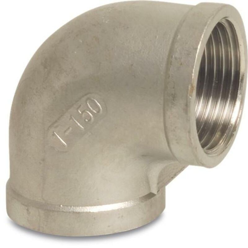 BOCHT 90° RVS 316           FIG.90  2"V