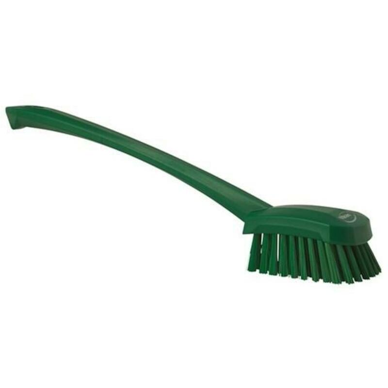 BROSSE À VAISS.DUR VERT     4186/2  410X43MM VIKAN