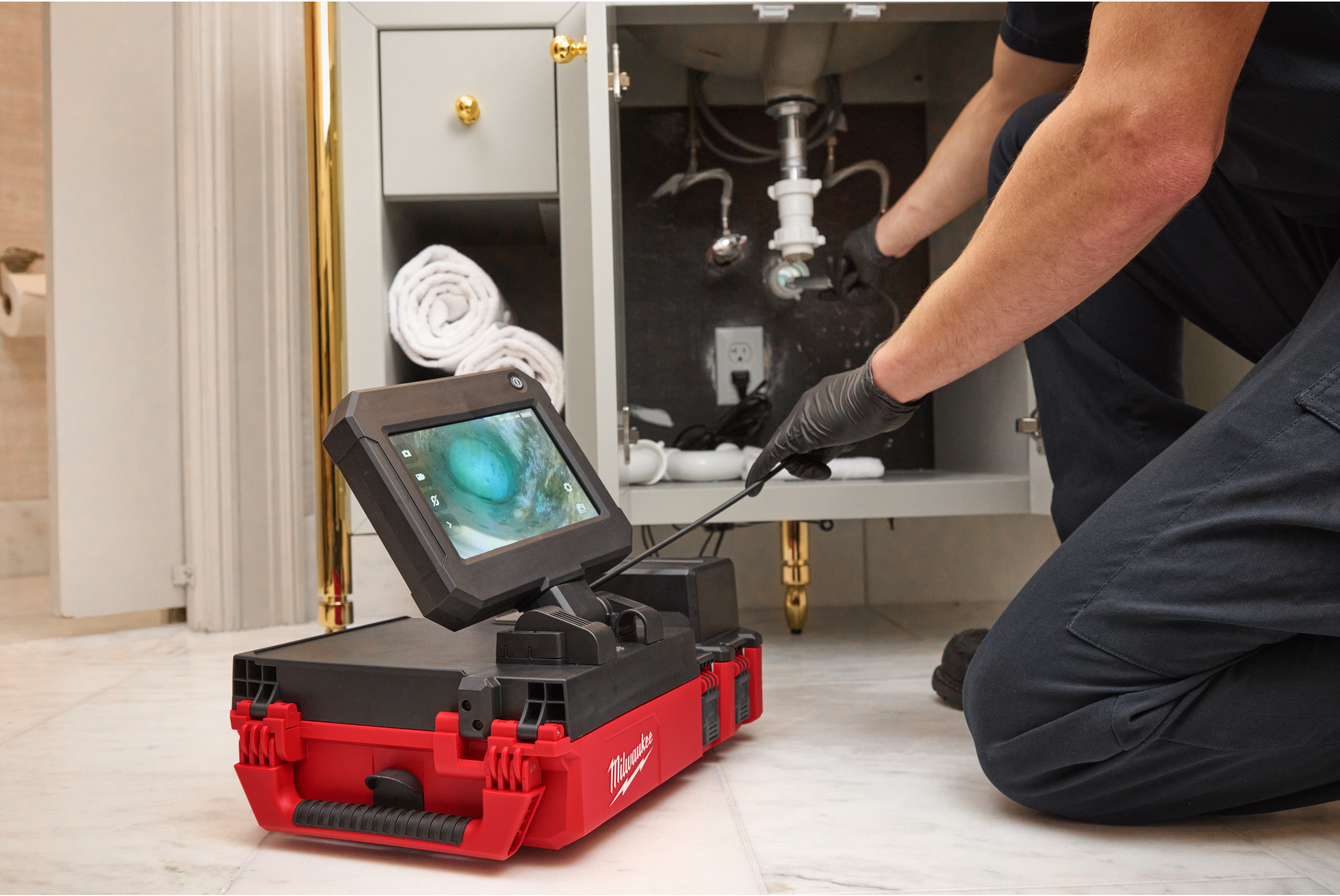 ACCU-INSPECTIECAMERA 12V/B. M12 POSIC-0  MILWAUKEE