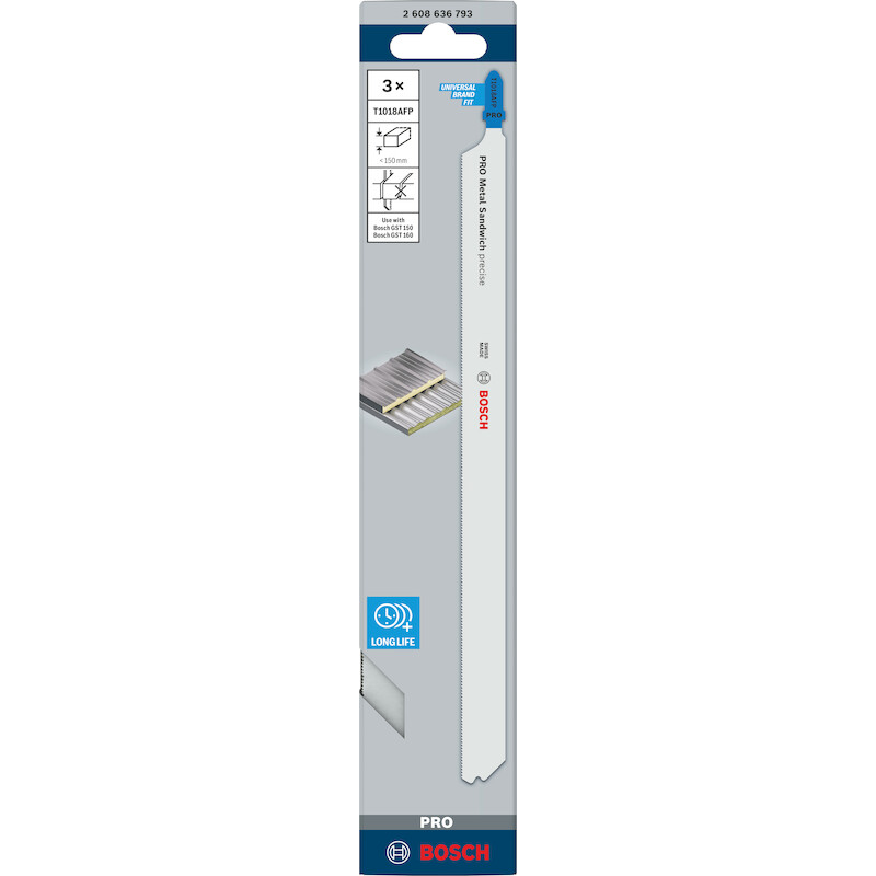 LAME SCIE SAUTEUSE T1018AFB 2608636793  (3PC)BOSCH