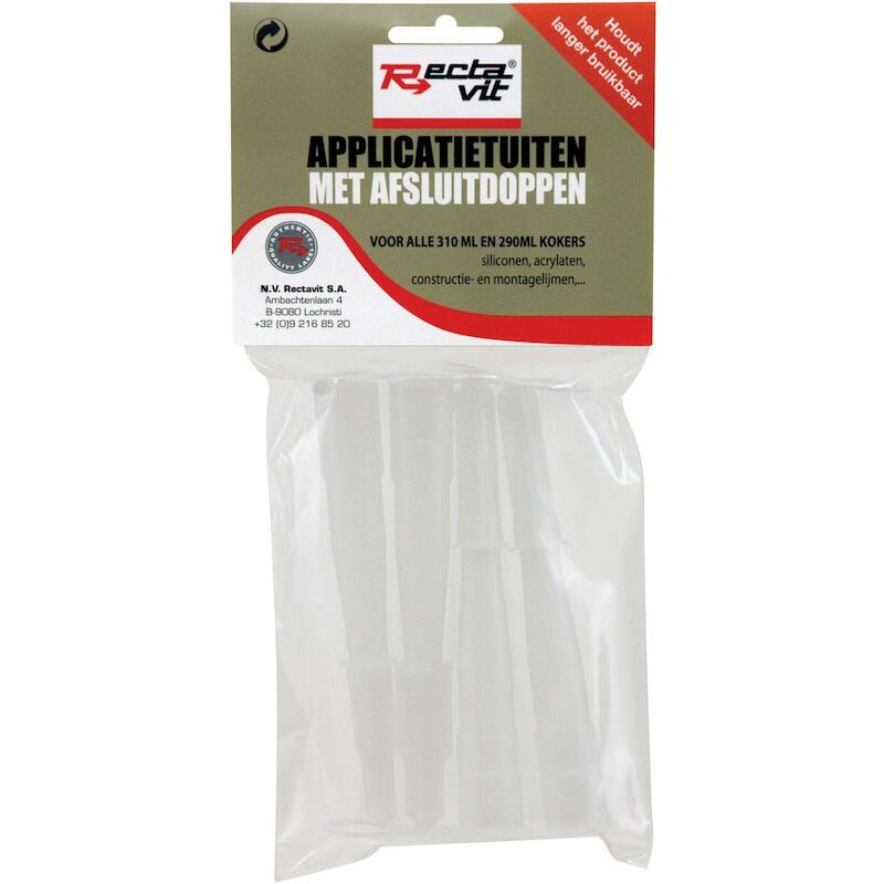 SET TUITJES EN DOPPEN 4ST.  PATROON 310ML RECTAVIT