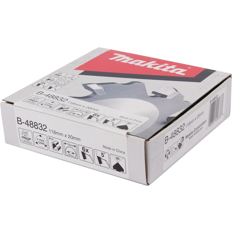 GROEFZAAGBLAD, SPECIALIZED TCT, 118 X 20 MM, 6 T - B-48832 - MAKITA