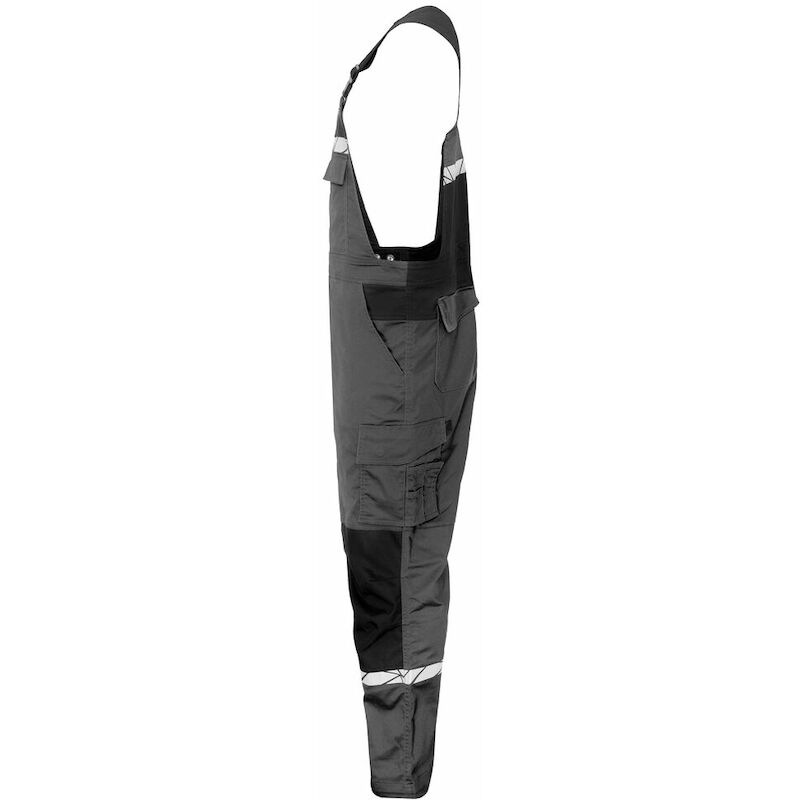 COTTE À BRETELLES STRETCH   7600 GRI/NO  48 PROJOB
