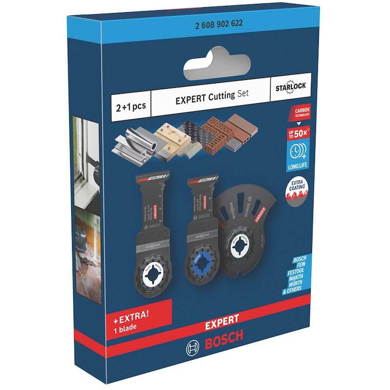 ZAAGBLADENSET CUTTING       2608902622 (3ST) BOSCH
