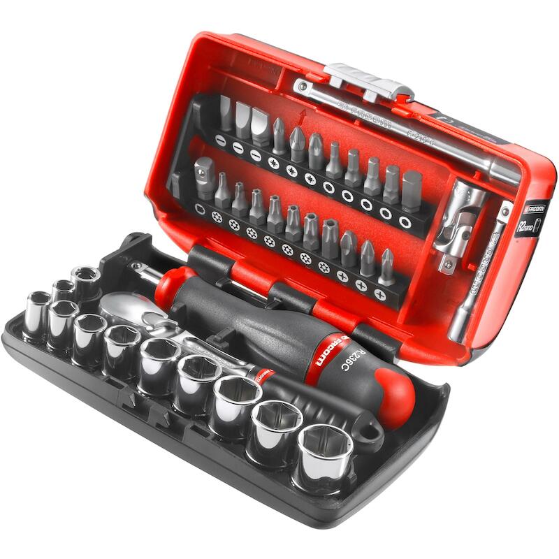 HANDDOPP.SET STOFDICHT 1/4" RL.NANO1         FACOM