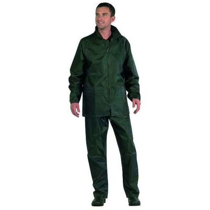 ENSEMBLE PLUIE PES/PVC      MARIN VERT    L OPSIAL