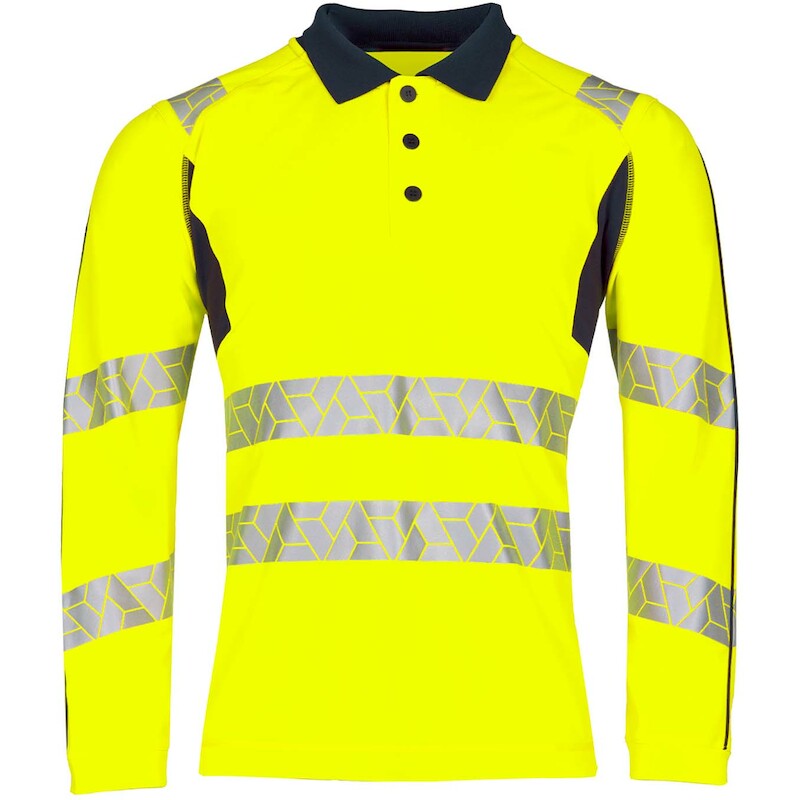 POLO L.MOUW HV OBVIAS       307W GE/BL    3XL SYNQ