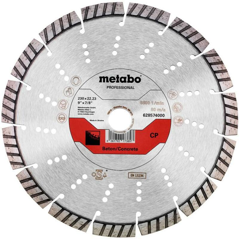 DIAMANTSCHIJF 230MM         628574000       METABO
