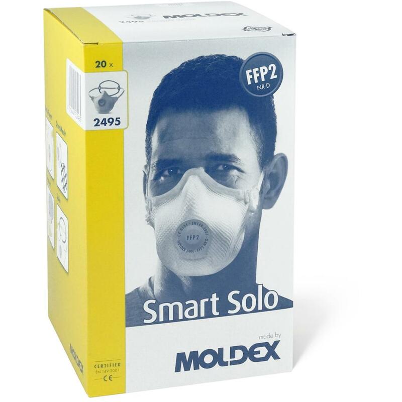 MASQUE SOLOBAND +SOUP. M/L  2495 FFP2-NR-D  MOLDEX