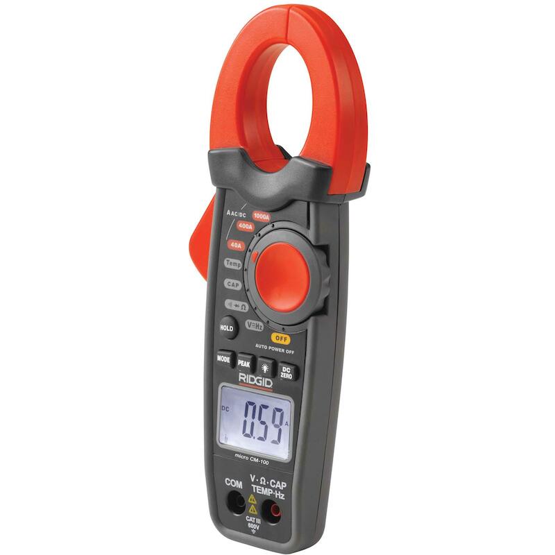 DIGITALE STROOMTANG MICRO   CM-100 9V-BATT.INCL.