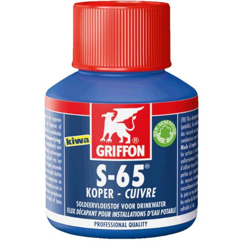 FLUX DÉCAPANT CUIVRE FLACON S-65   -80ML   GRIFFON