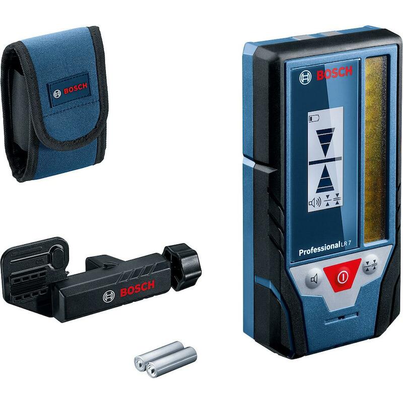 LASERONTVANGER+ETUI+HOUDER  LR 7  2X1,5V/AAA BOSCH