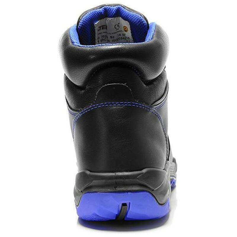 CHAUSS.ESD HAUT S3S NO/BL   REACTION BLEU 42 ELTEN