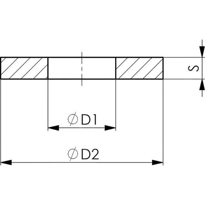 SLUITRING                   DIN6340 / M27      AMF