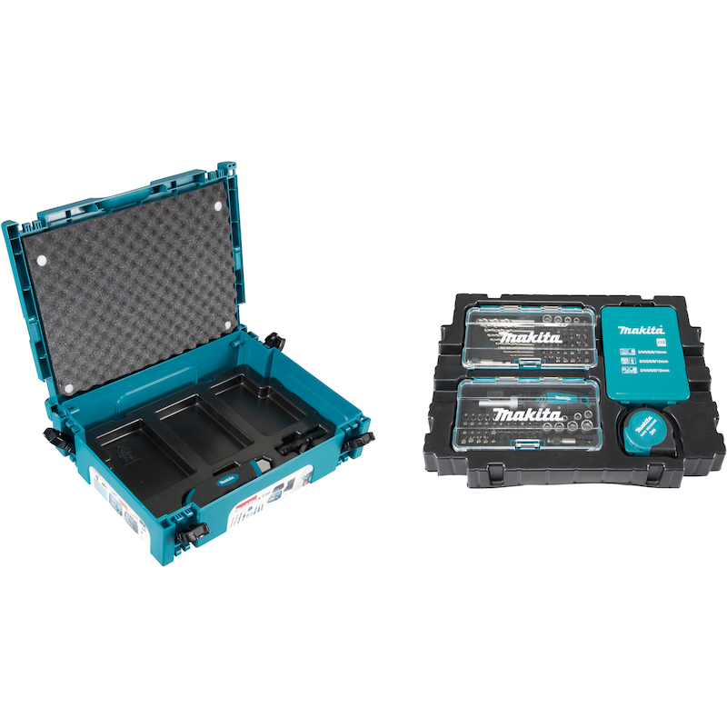BOOR-/BITSET IN KOFFER      B-49884  (116ST)MAKITA