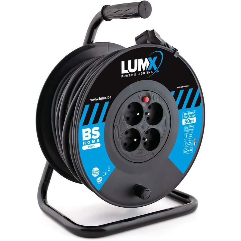 KABELHASPEL BE VINYL 3X1,5  LM 80050 - 50M    LUMX