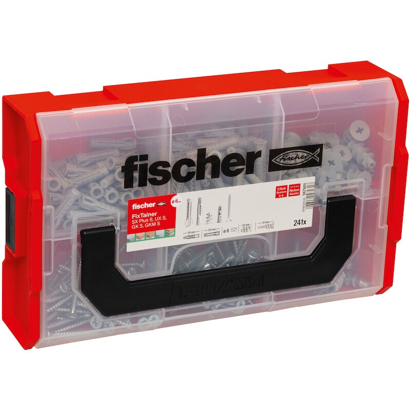 ASSORTIMENTSDOOS GEVULD     FIXTAINER SX PLUS  FIS