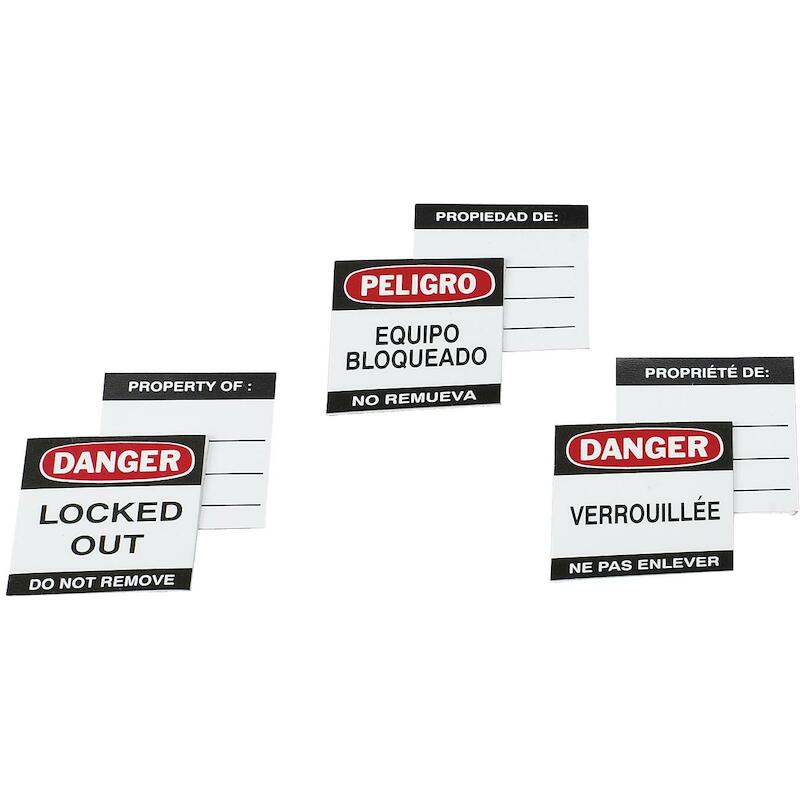 ETIQ.CADENAS 'PROPRIEDAD...'050292(6PC)27,94X20,32