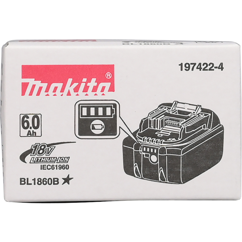 ACCU LXT® 6,0 AH BL1860B - 197422-4 - MAKITA