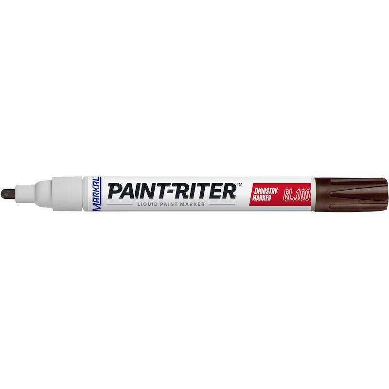MARQUEUR PEINTURE BRUN      SL100           MARKAL