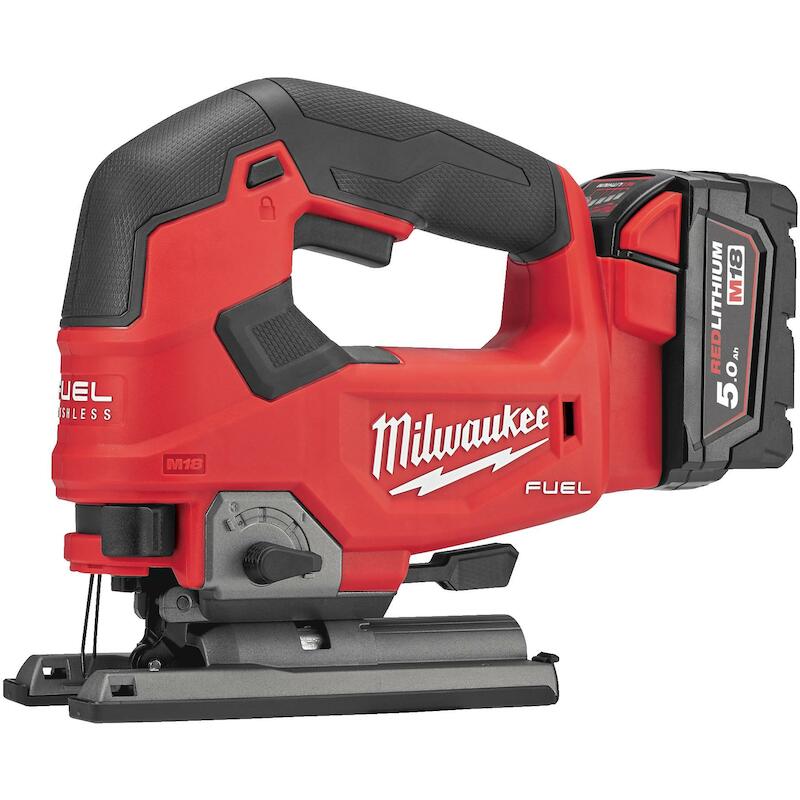Milwaukee - M18 FJS-502X - fuel - Cordless jigsaw - 18 V - 2x 5.0 Ah - hd Box - 02890910