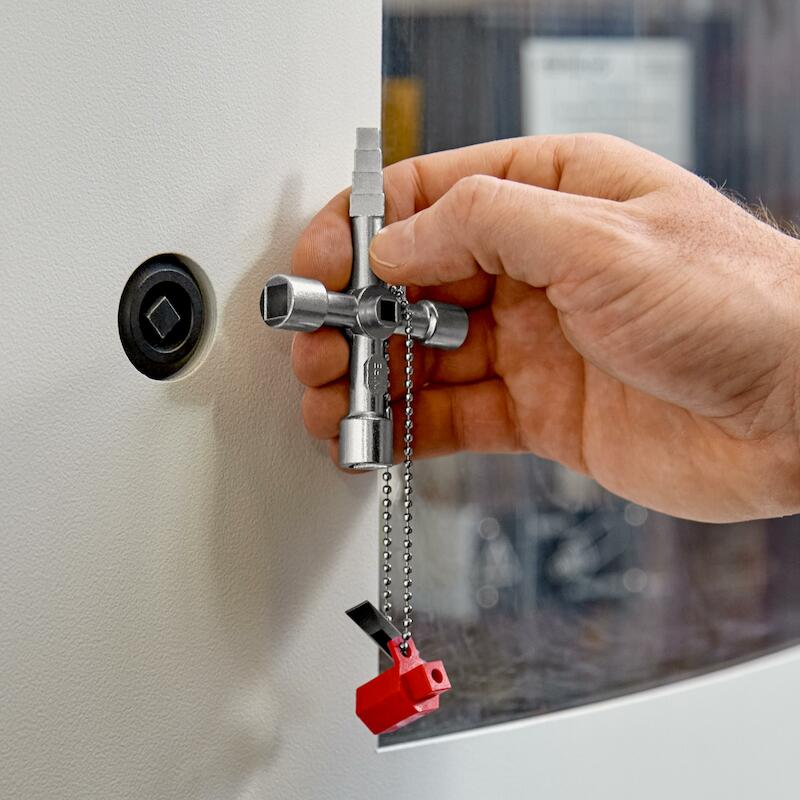 Knipex - Control cabinet key - 00 11 04 Profi-Key - 90 mm - 41191626