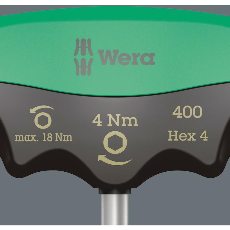 MOMENTSL.INDICATOR HEX SW4  400 HEX - 4 NM    WERA