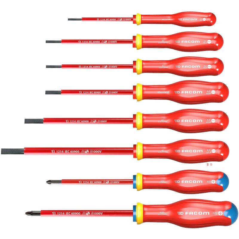 TOURNEVIS PROTWIST VDE      ATD.J8VE    (8PC)FACOM