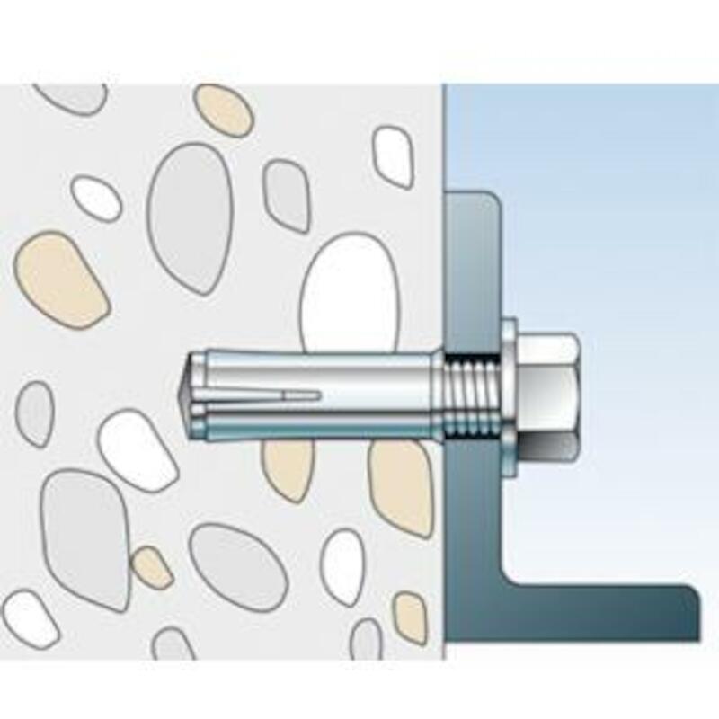 FISCHER EA II M 12 X 50 INSLAGANKER EA II