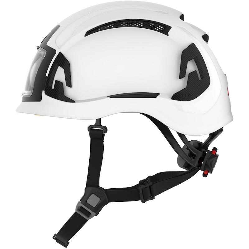 HELM BASEWORKER WIT         EVO ALTA +BADGEHOUDER