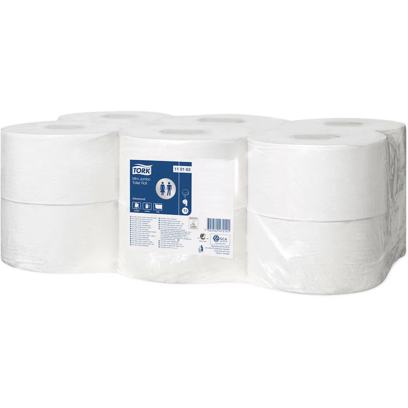 PAPIER-WC ADV.MINI-JUMBO RL.110163-1714PCS-1P.TORK