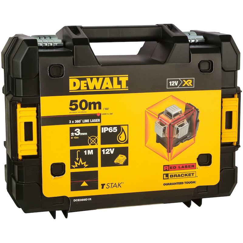 MULTILIJNLAS.12V/2AH        DCE089D1R(ROOD) DEWALT